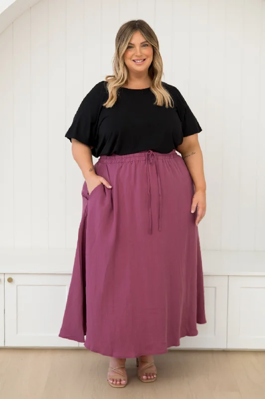 women's cropped pantsLena Skirt | Rosewood