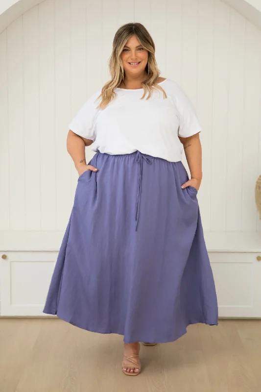 women's ankle-length pantsLena Skirt | Lavender