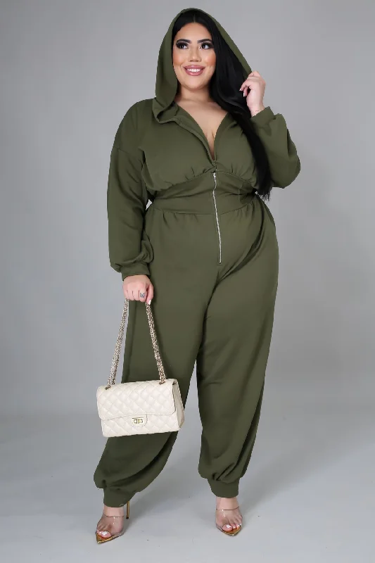 women's wide-leg jumpsuitsCozy Days Jumpsuit