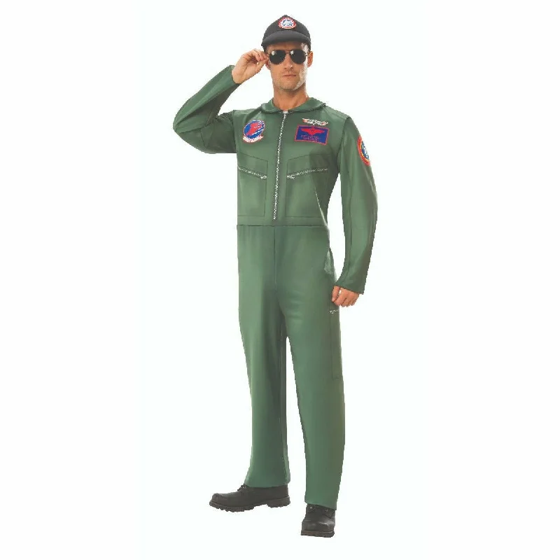 women's boho jumpsuitsMens Adult Top Gun Jumpsuit Costume