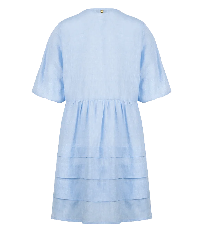 classic yet trendy Mimi dresses for timeless styleCara Linen Mini Dress