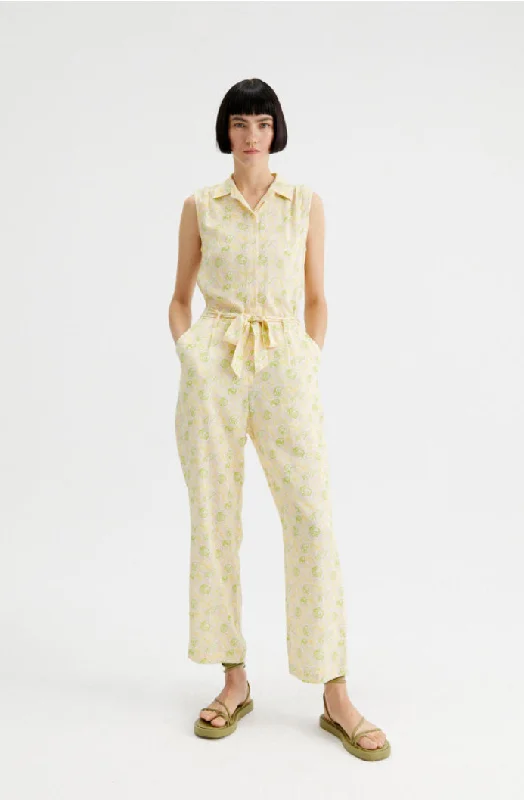 women's retro jumpsuitsSeashell Print Jumpsuit