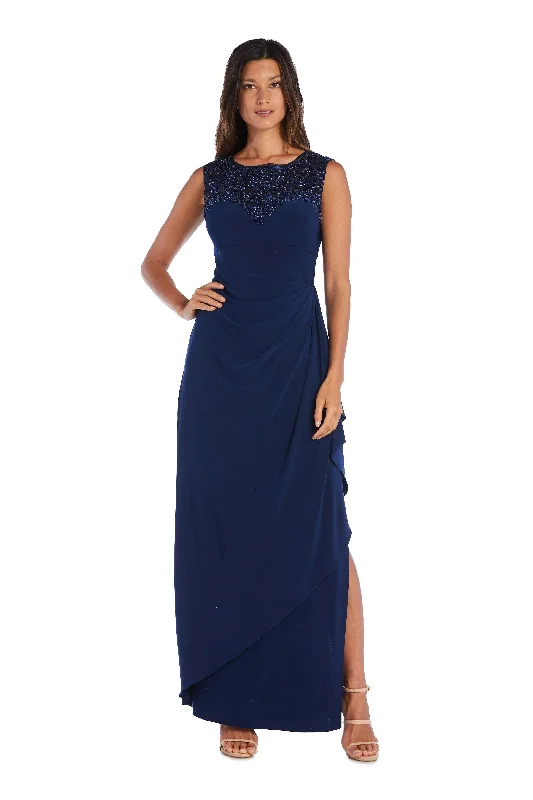 maxi dresses for date nightsR&M Richards 5939P Long Formal Petite Dress