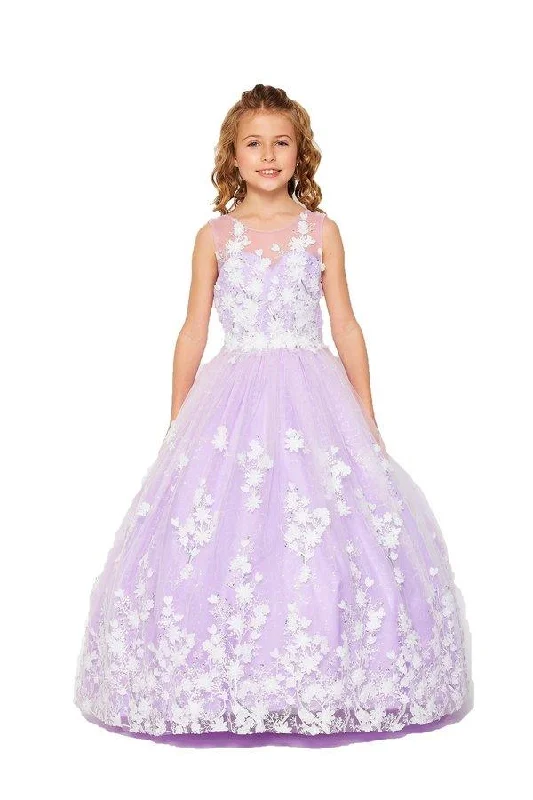 maxi dresses for boat ridesSleeveless Long Flower Girls Dress