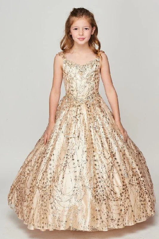 maxi dresses for all seasons and occasionsSweetheart Bodice Long Flower Girl Dress