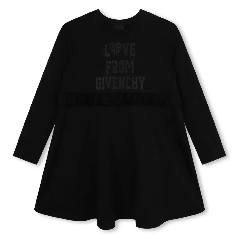 Fresh Long Sleeves DressBlack Long Sleeved Dress